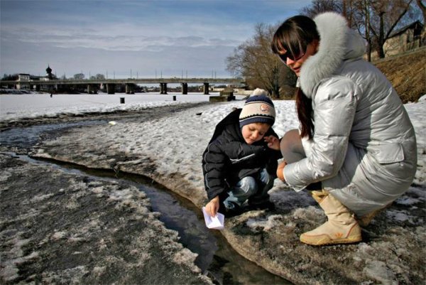 Прогулка весной