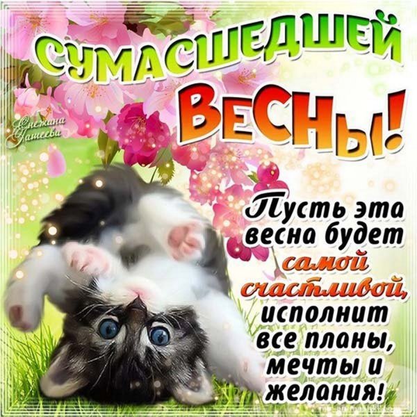 С первым днем весны