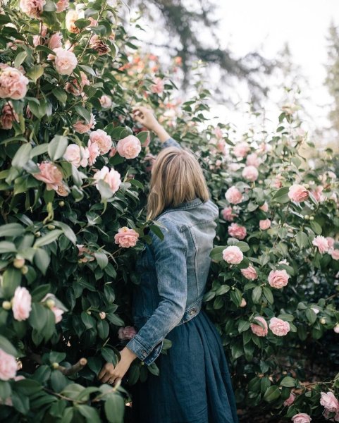 Блондинка со спины