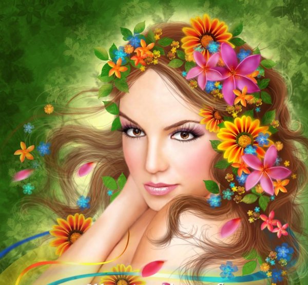 Портрет весны