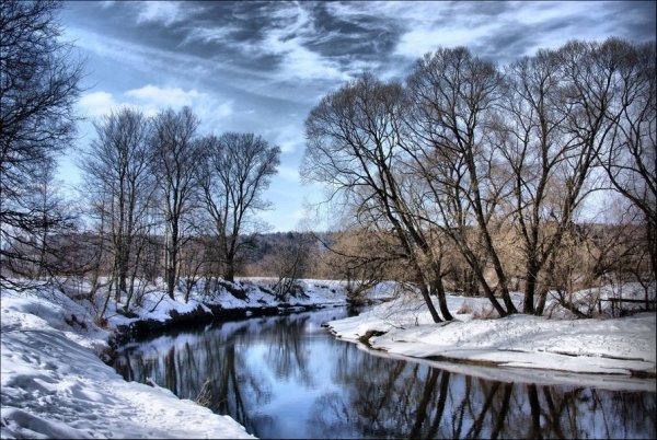 Красивые пейзажи ранней весны