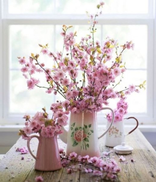 Завтрак с цветами