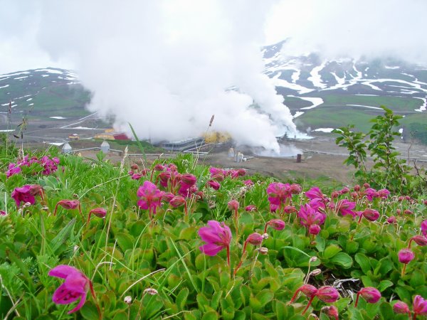 Весна на Камчатке