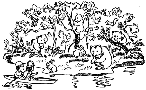 Дикие животные весной задания для детей