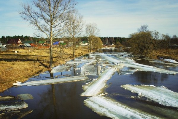 Апрель ледоход