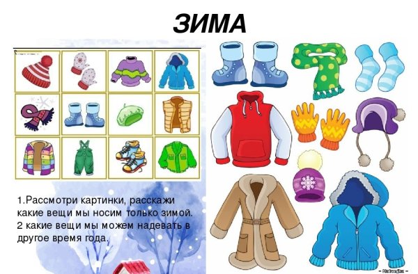 Лексическая тема одежда