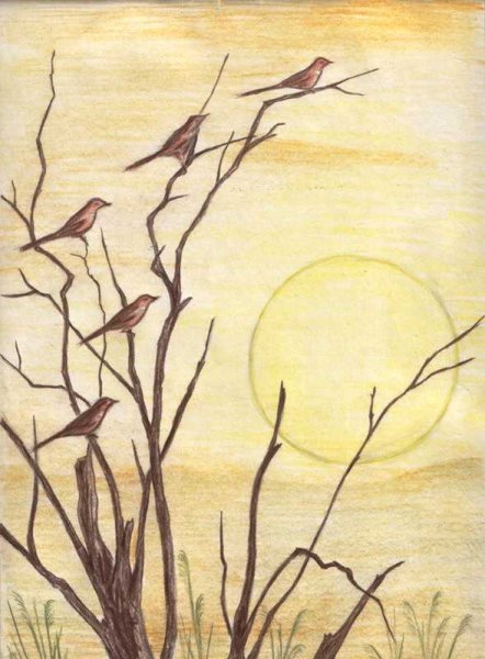 Весна рисунок