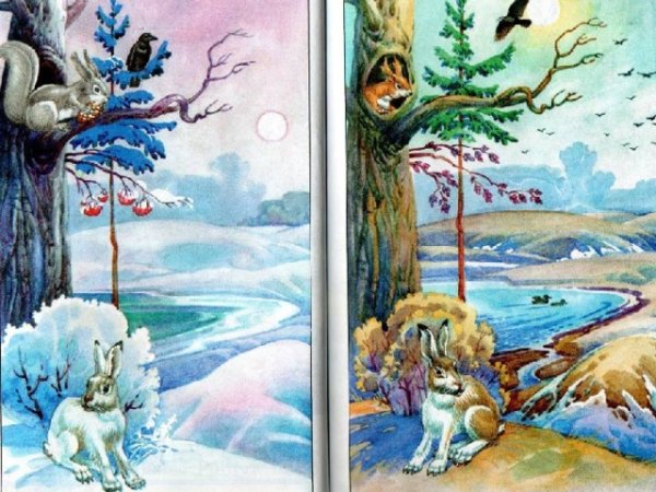 Жизнь животных весной для детей