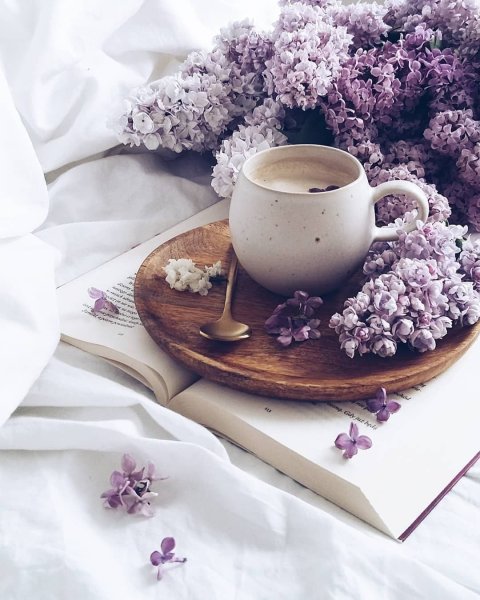 Кофе Весна цветы