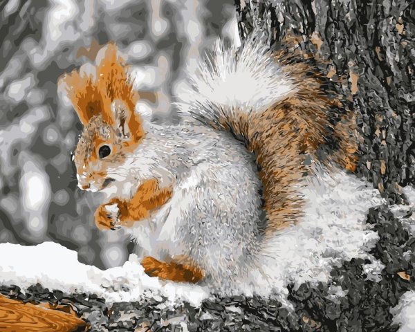 Животные весной мультяшные