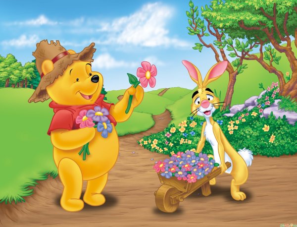 Весна герои мультфильмов