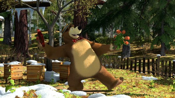 Маша и медведь Весна