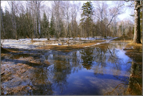 Весна апрель