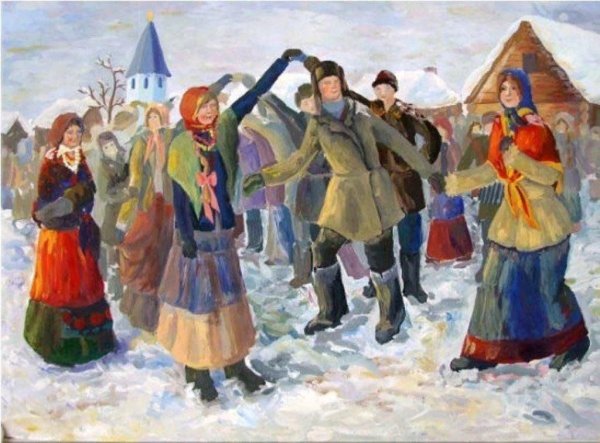 Встреча весны на Руси Жаворонки