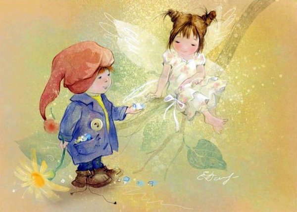 Милые феечки художник: Екатерина бабок