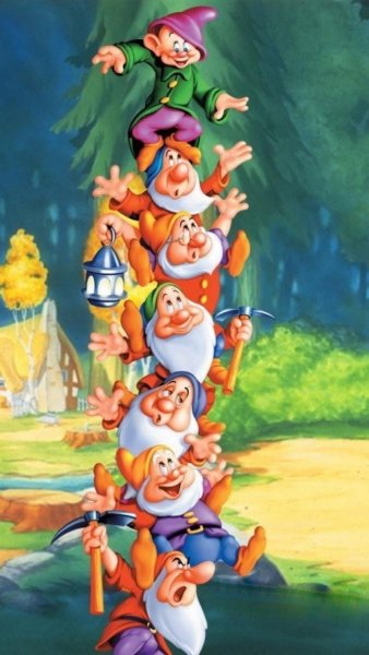Семь гномов мультик Дисней