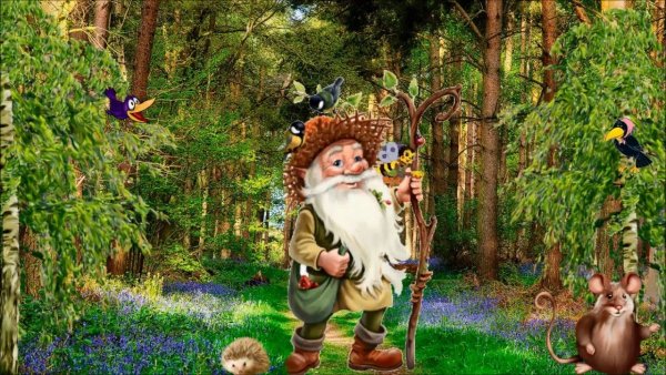 Старичок Лесовичок для детей