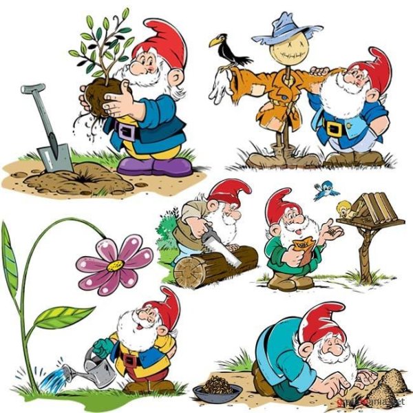 Сказочные герои Гномы