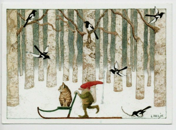 Скандинавские иллюстрации современные