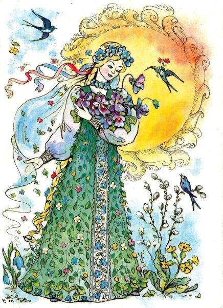 Весна рисунок