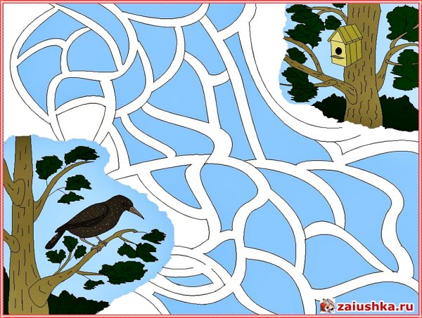 Лабиринт весны картина