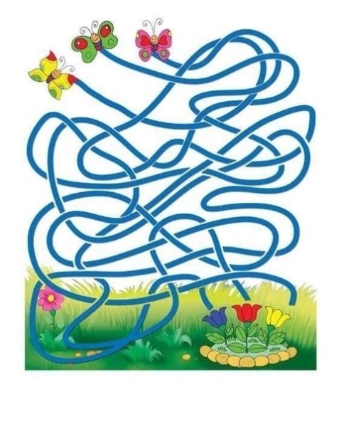 Весенний Лабиринт для детей