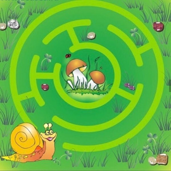 Лабиринты на летнюю тему