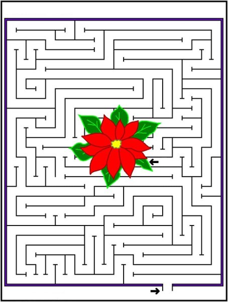 Лабиринты для дошкольников цветные