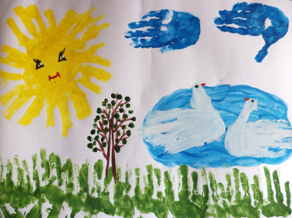 Ладошка рисунок