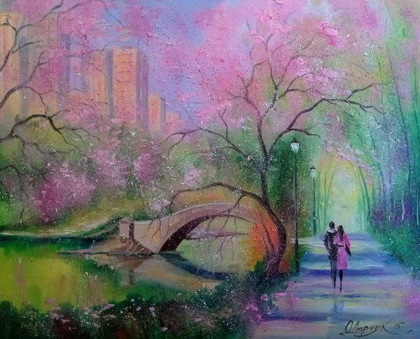 Ольга Дарчук картина "Весна в Венеции"
