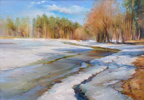 Весенние пейзажи романа Романова