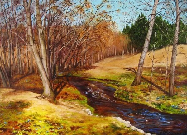 «Весна в лесу» Юрия Мелькова