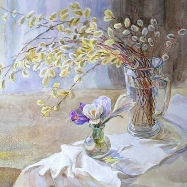 Светлана Курашова акварель