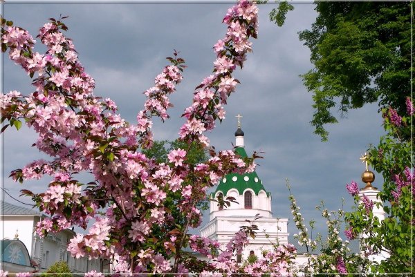 Православный храм весной