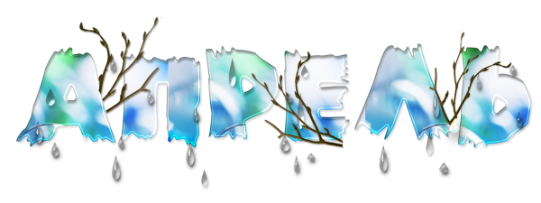 Подснежники на прозрачном фоне