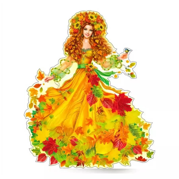 Принцесса в зеленом платье