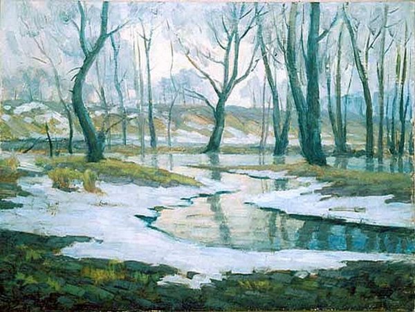 Девушка Весна идет