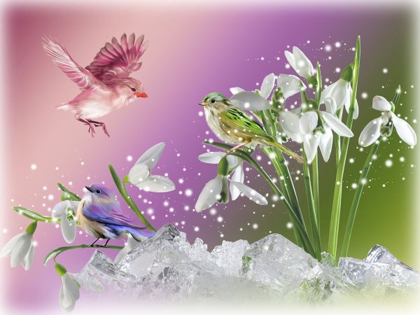 Весенний пейзаж