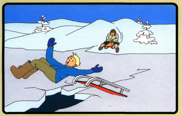 Памятки тонкий лед в зимний период