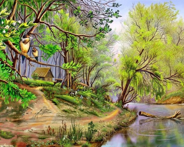 Картины Джейн Мэдей