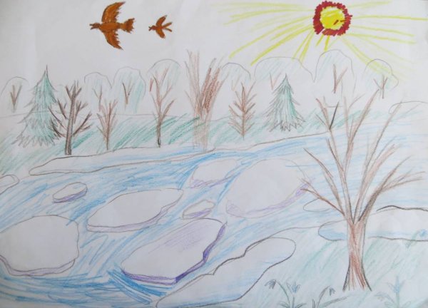 Весенний пейзаж