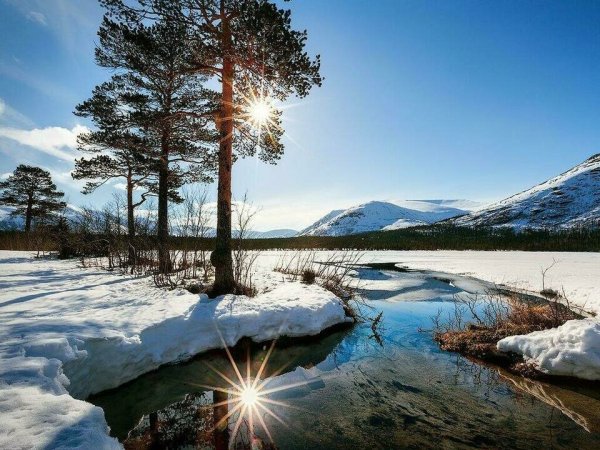 Мурманск весной