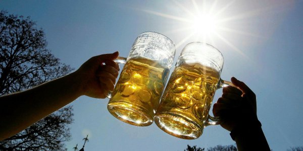 Пиво на природе