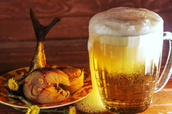 Пиво с воблой СССР