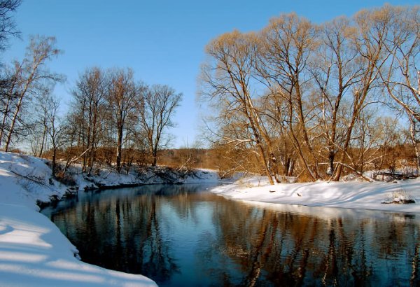 Весенняя река