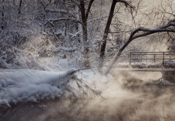 Снежная буря весной