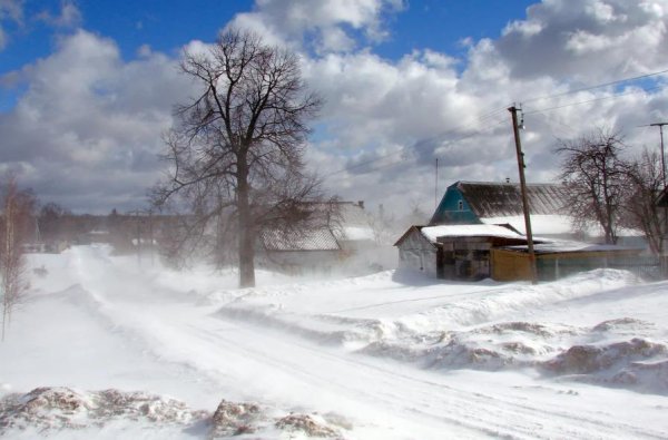 Метель явление природы