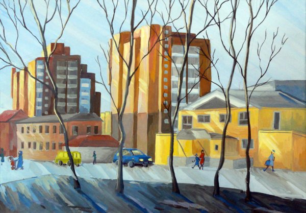 Архитектура гуашью Академический