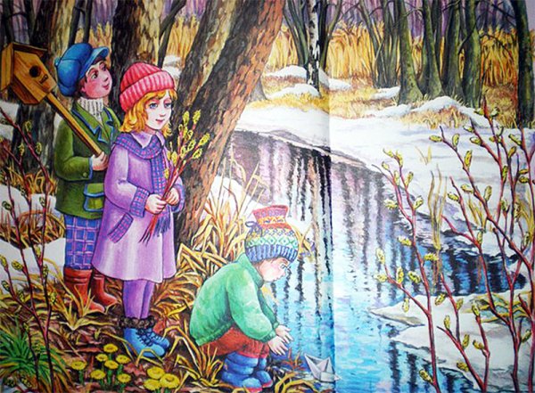 Весна задания для дошкольников