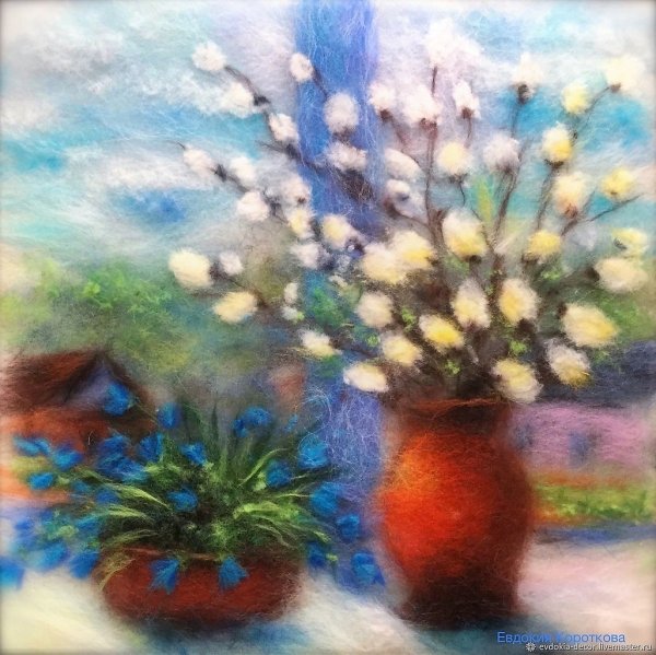 Евдокия Короткова шерстяные картины